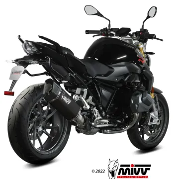 Escape BMW R 1250 R - RS 2021-2024 MIVV SR-1 Black Titanio B.040.LR1TB - vista 2