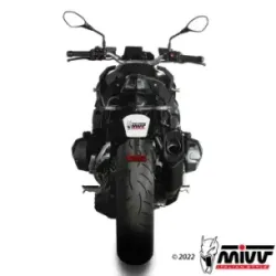 Escape BMW R 1250 R - RS 2021-2024 MIVV SR-1 Black Titanio B.040.LR1TB - vista 3