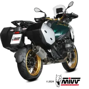 Escape BMW R 1300 GS 2024-2024 MIVV SR-1 Titanio B.042.LR1T - vista 1 2