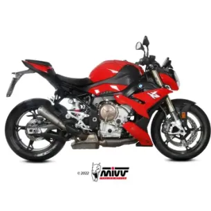 Escape BMW S 1000 R 2021-2025 MIVV X-M1 Titanio B.041.LC4T - vista 1