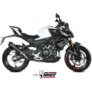 Escape CF Moto 450NK 2023-2025 MIVV GP Carbono copa Carbono CF.004.L2SC - vista 1