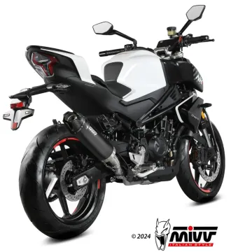 Escape CF Moto 450NK 2023-2025 MIVV AK-1 Black copa Carbono CF.004.LZK - vista 2