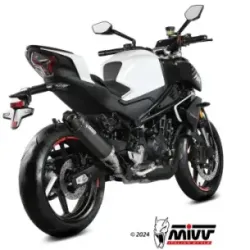 Escape CF Moto 450NK 2023-2025 MIVV AK-1 Black copa Carbono CF.004.LZK - vista 2