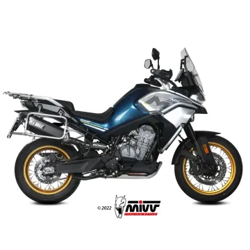 Escape CF Moto 800MT 2022-2025 MIVV Speed Edge Black CF.001.LRB - vista 1