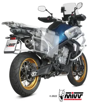 Escape CF Moto 800MT 2022-2025 MIVV Speed Edge Black CF.001.LRB - vista 2