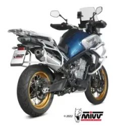 Escape CF Moto 800MT 2022-2025 MIVV Speed Edge Inox CF.001.LRX - vista 2