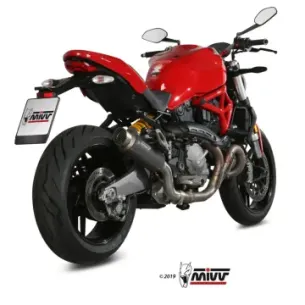 Escape Ducati Monster 1200 2017-2021 MIVV GP Pro Black D.041.LXBP - vista 1 2