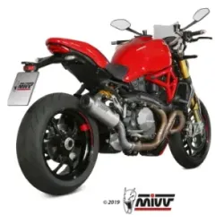 Escape Ducati Monster 821 2018-2020 MIVV GP Pro Titanio D.041.L6P - vista 2