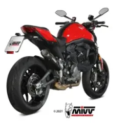Escape Ducati Monster 937 2021-2025 MIVV X-M5 Black D.048.LC5B - vista 2