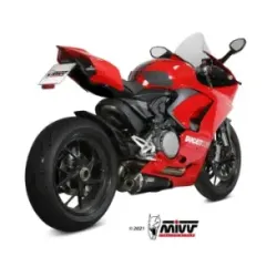Escape Ducati Panigale V2 2020-2024 MIVV Delta Race Black D.046.LDRB - vista 2