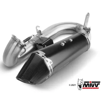 Escape Ducati Panigale V2 2020-2024 MIVV Delta Race Black D.046.LDRB - vista 3