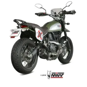 Escape Ducati Scrambler 800 2015-2020 MIVV Delta Race Black D.035.LDRB - vista 1 2