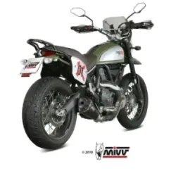 Escape Ducati Scrambler 800 2015-2020 MIVV Delta Race Black D.035.LDRB - vista 2