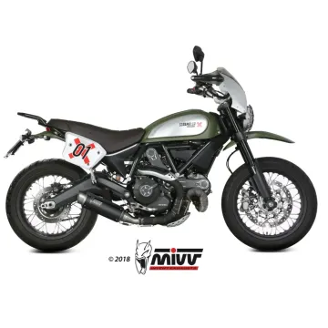 Escape Ducati Scrambler 800 2015-2020 MIVV GP Pro Black D.035.LXBP - vista 1