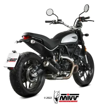 Escape Ducati Scrambler 800 Icon - Dark 2021-2022 MIVV X-M1 Black D.050.LC4B - vista 2