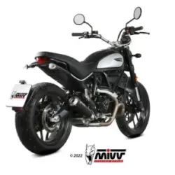 Escape Ducati Scrambler 800 Icon - Dark 2021-2022 MIVV X-M1 Black D.050.LC4B - vista 2