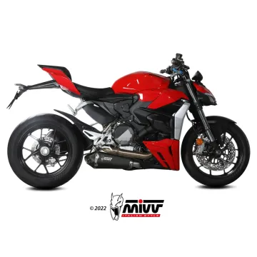Escape Ducati Streetfighter V2 2022-2024 MIVV Delta Race Black D.046.LDRB - vista 1