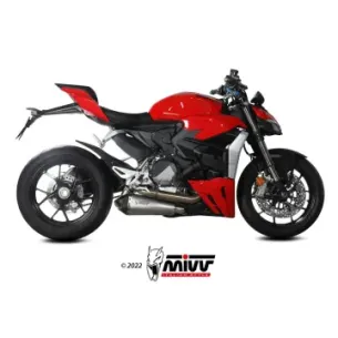Escape Ducati Streetfighter V2 2022-2024 MIVV Delta Race Inox D.046.LDRX - vista 1