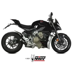 Escapes Ducati Streetfighter V4 2020-2022 MIVV X-M1 Black D.047.SC4B - vista 1