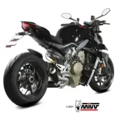 Escapes Ducati Streetfighter V4 2020-2022 MIVV X-M1 Black D.047.SC4B - vista 2