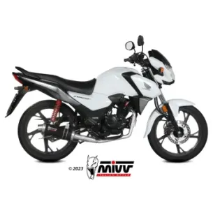 Escape completo Honda CB 125 F 2021-2024 MIVV GP Black H.088.LXB - vista 1