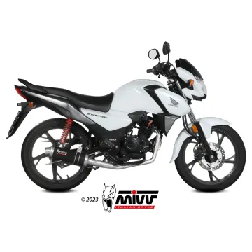 Escape completo Honda CB 125 F 2021-2024 MIVV GP Black H.088.LXB - vista 1