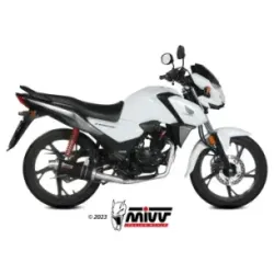 Escape completo Honda CB 125 F 2021-2024 MIVV GP Black H.088.LXB - vista 1