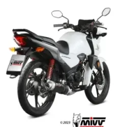 Escape completo Honda CB 125 F 2021-2024 MIVV GP Black H.088.LXB - vista 2