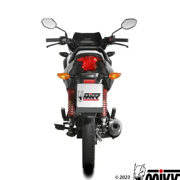 Escape completo Honda CB 125 F 2021-2024 MIVV GP Black H.088.LXB - vista 3