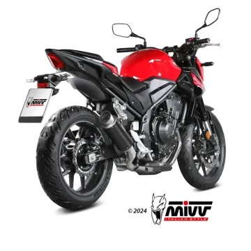 Escape Honda CB 500 Hornet 2024-2025 MIVV GP Pro Carbono H.093.L2P - vista 2