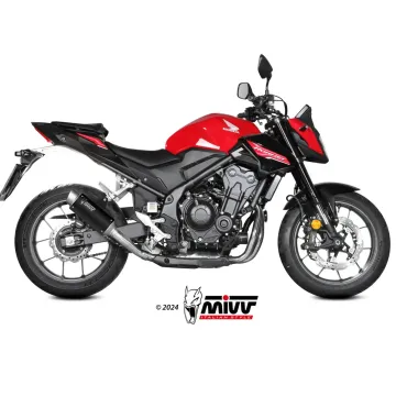 Escape Honda CB 500 Hornet 2024-2025 MIVV GP Pro Black H.093.LXBP - vista 1