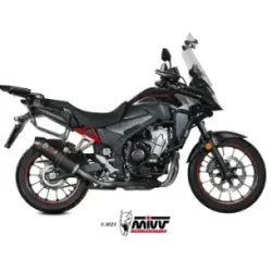 Escape Honda CB 500 X 2021-2024 MIVV Oval Carbono copa Carbono H.084.L3C - vista 1