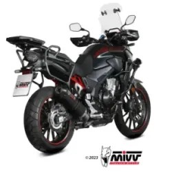 Escape Honda CB 500 X 2021-2024 MIVV Oval Carbono copa Carbono H.084.L3C - vista 2