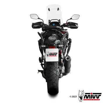 Escape Honda CB 500 X 2021-2024 MIVV Oval Carbono copa Carbono H.084.L3C - vista 3