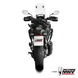Escape Honda CB 500 X 2021-2024 MIVV Oval Carbono copa Carbono H.084.L3C - vista 3