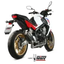 Escape completo Honda CB 650 F 2014-2018 MIVV GP Pro Carbono H.055.L2P - vista 2