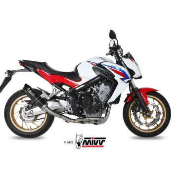 Escape completo Honda CB 650 F 2014-2018 MIVV GP Carbono copa Carbono H.055.L2SC - vista 1