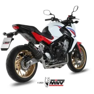 Escape completo Honda CB 650 F 2014-2018 MIVV GP Carbono copa Carbono H.055.L2SC - vista 1 2