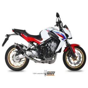 Escape completo Honda CB 650 F 2014-2018 MIVV GP Black H.055.LXB - vista 1