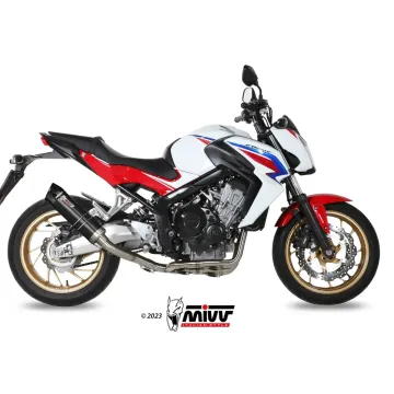 Escape completo Honda CB 650 F 2014-2018 MIVV GP Black copa Carbono H.055.LXBC - vista 1