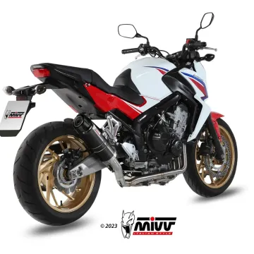 Escape completo Honda CB 650 F 2014-2018 MIVV GP Black copa Carbono H.055.LXBC - vista 2