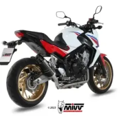 Escape completo Honda CB 650 F 2014-2018 MIVV GP Black copa Carbono H.055.LXBC - vista 2