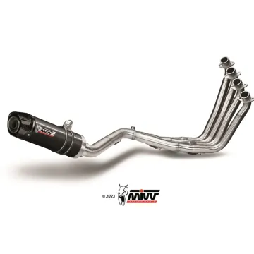 Escape completo Honda CB 650 F 2014-2018 MIVV GP Black copa Carbono H.055.LXBC - vista 3