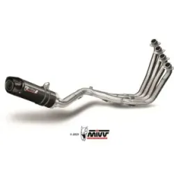 Escape completo Honda CB 650 F 2014-2018 MIVV GP Black copa Carbono H.055.LXBC - vista 3