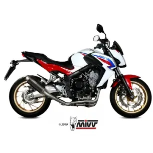 Escape completo Honda CB 650 F 2014-2018 MIVV GP Pro Black H.055.LXBP - vista 1