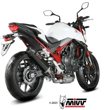 Escape Honda CB 750 Hornet 2023-2025 MIVV Oval Carbono copa Carbono H.085.L3C - vista 2