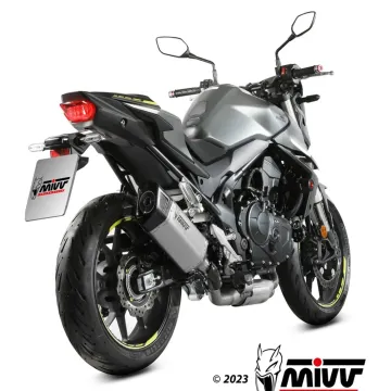 Escape Honda CB 750 Hornet 2023-2025 MIVV SR-1 Inox H.085.LR1X - vista 2