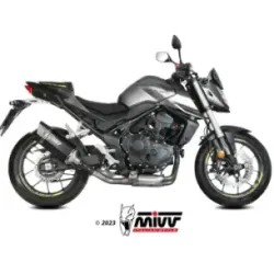 Escape Honda CB 750 Hornet 2023-2025 MIVV SR-1 Black H.085.LR1XB - vista 2