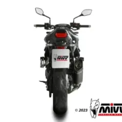 Escape Honda CB 750 Hornet 2023-2025 MIVV SR-1 Black H.085.LR1XB - vista 3