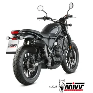 Escape Honda CL 500 2023-2024 MIVV HR-1 Black H.090.LH1BA - vista 1 2